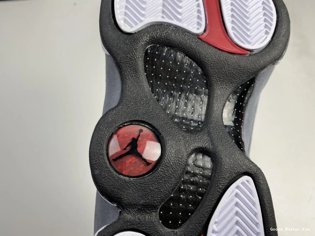 Air Jordan Red Grey Retro 13 414571-600 Gym Flint 0806